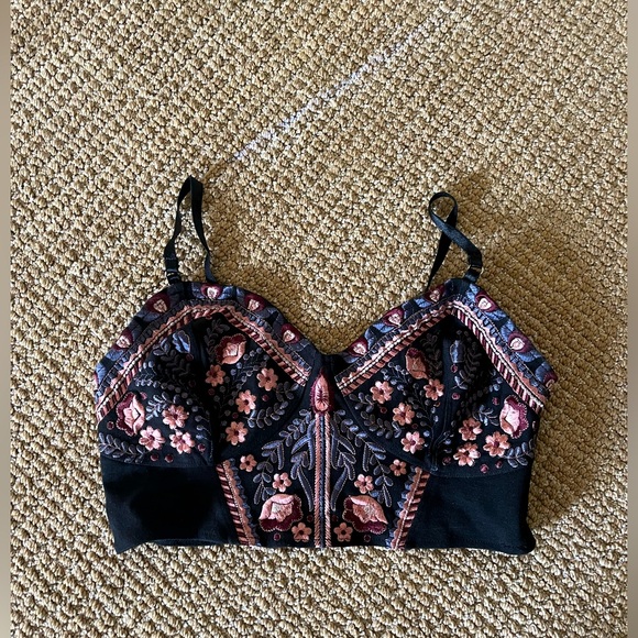 Free People Beautiful embroidered bralette - Picture 2 of 7